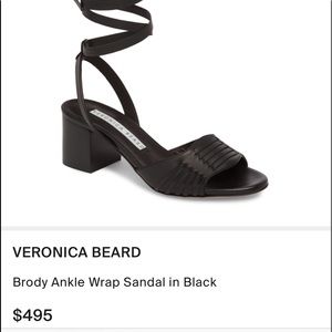 veronica beard Black Sandal